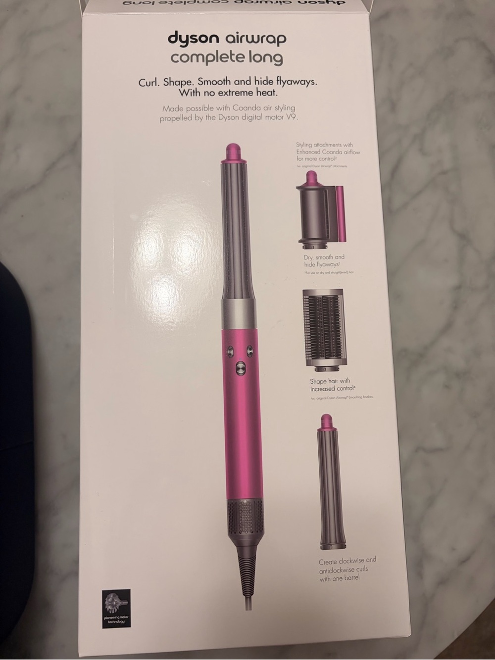 Dyson Airwrap Complete Long Styling Tool - Pink and Silver